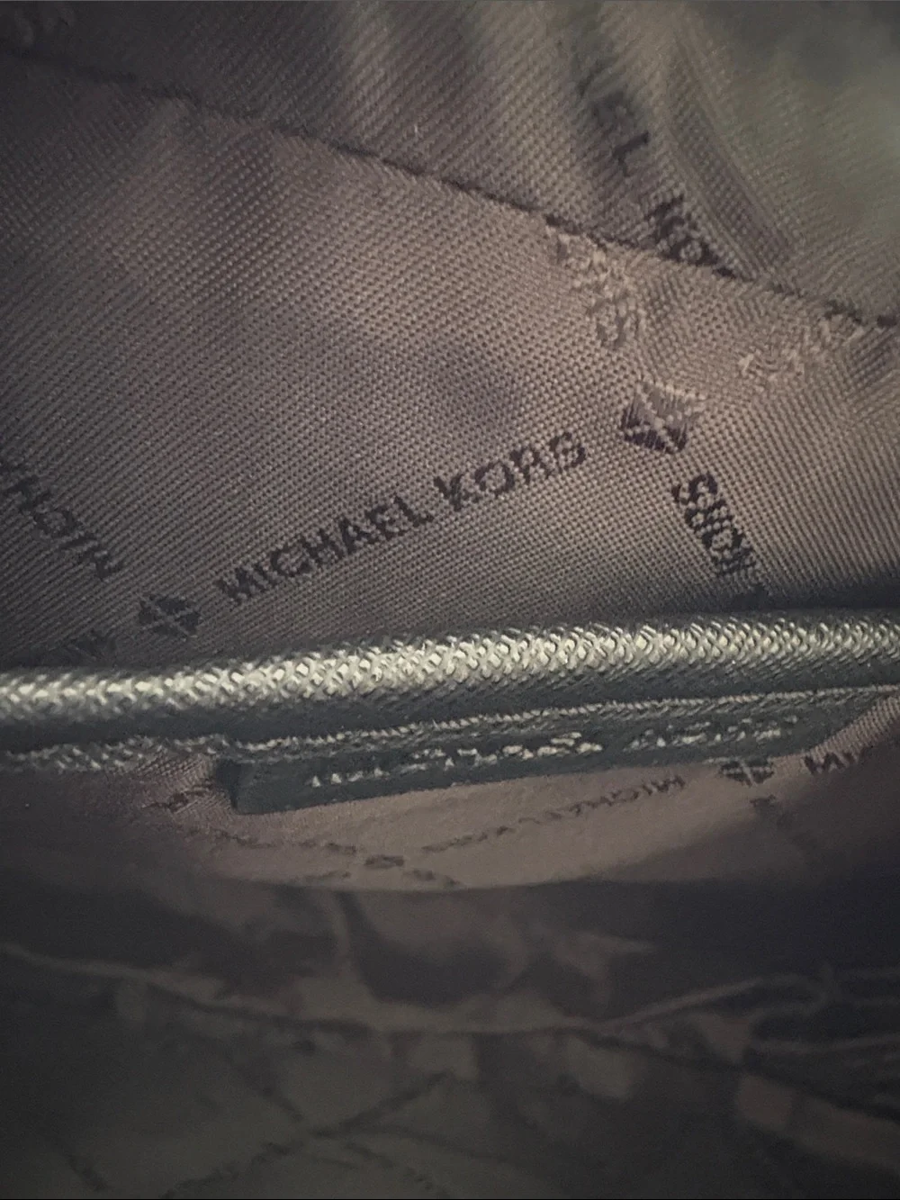 NWT Michael Kors Black Signature Crossbody Bag